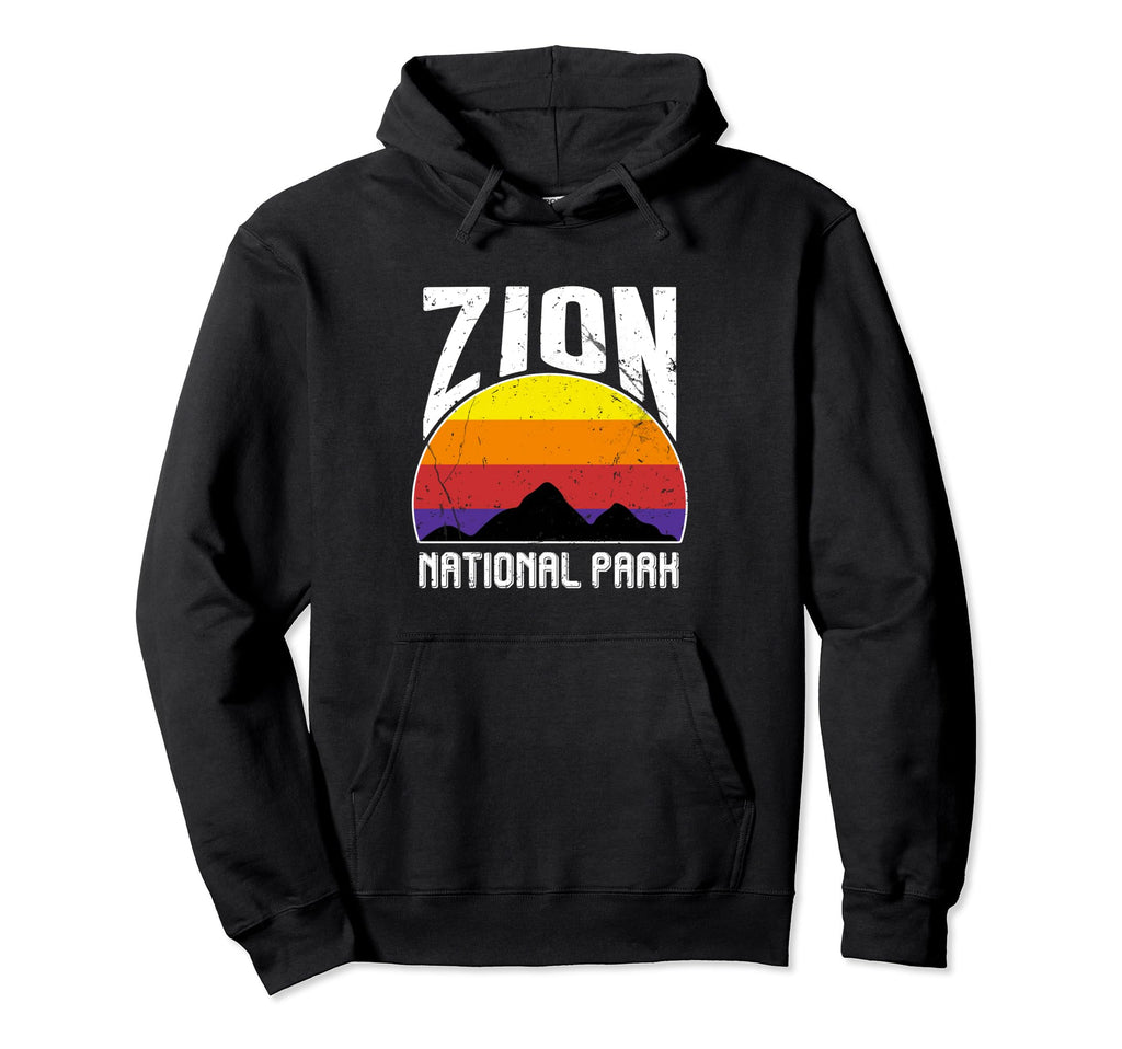 Zion National Park Hoodie - Minimalist Print Unisex - T-Shirt, Sweatshirt, Hoodie