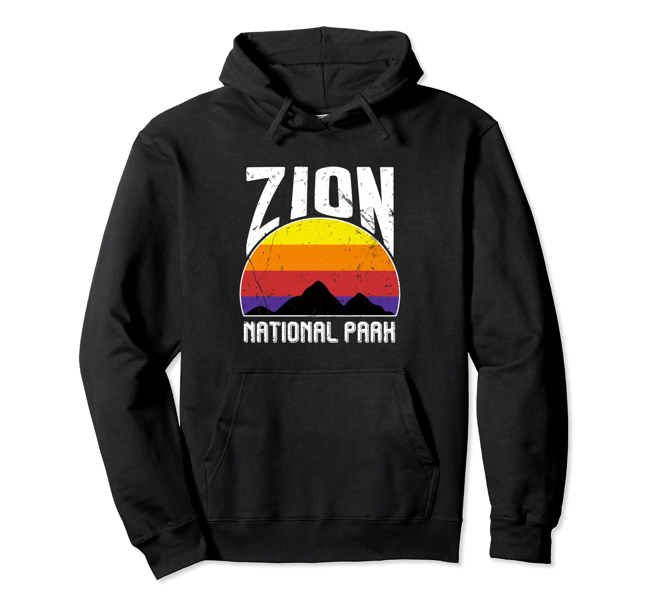 Zion National Park Hoodie - Minimalist Print Unisex - T-Shirt, Sweatshirt, Hoodie