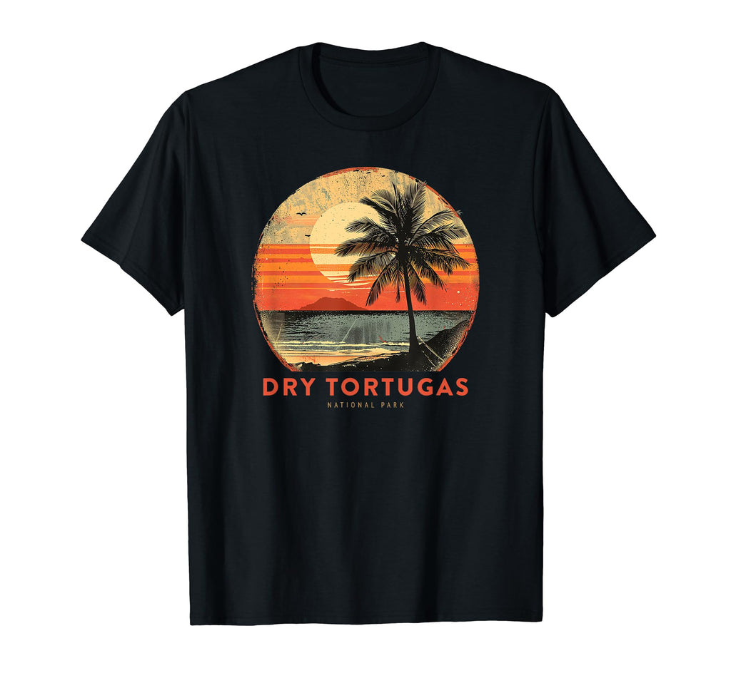 Dry Tortugas National Park Beach T-Shirt - Custom Art Print Men Women - T-Shirt, Sweatshirt, Hoodie
