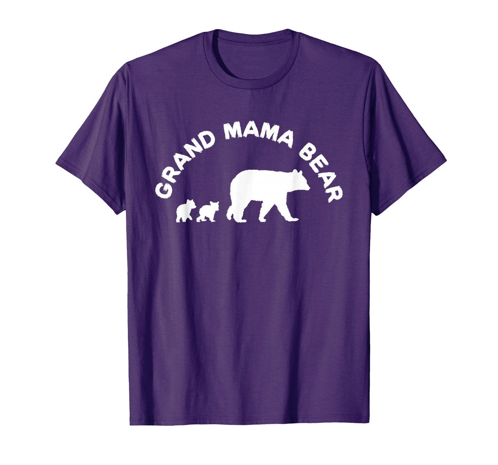 Grand Mama Bear Grandma Bear 2 Two Cubs T-Shirt - Unique Graphic Men Women - T-Shirt, Sweatshirt, Hoodie