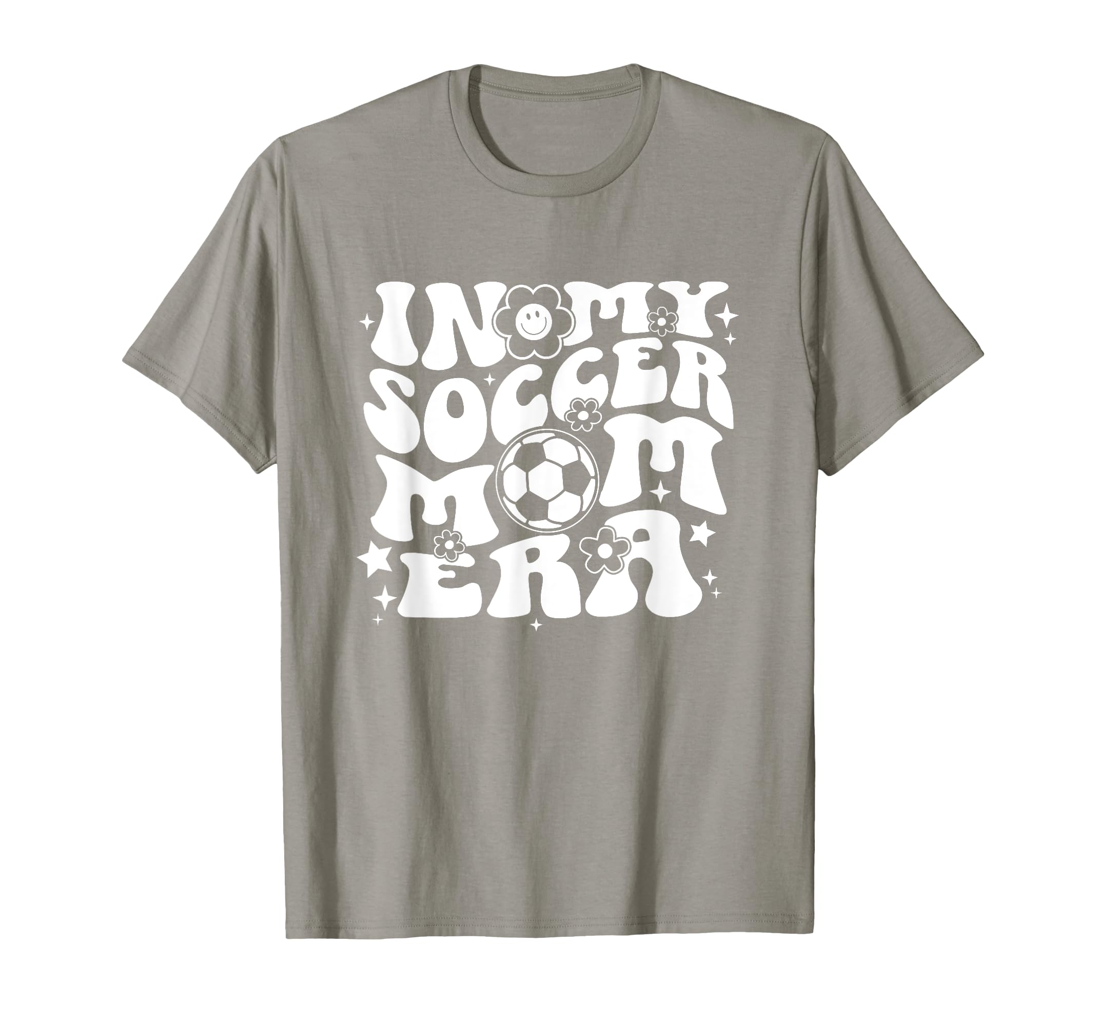 My Soccer Mom Era Groovy Soccer Mama T-Shirt - Unique Graphic for Adults - T-Shirt, Sweatshirt, Hoodie