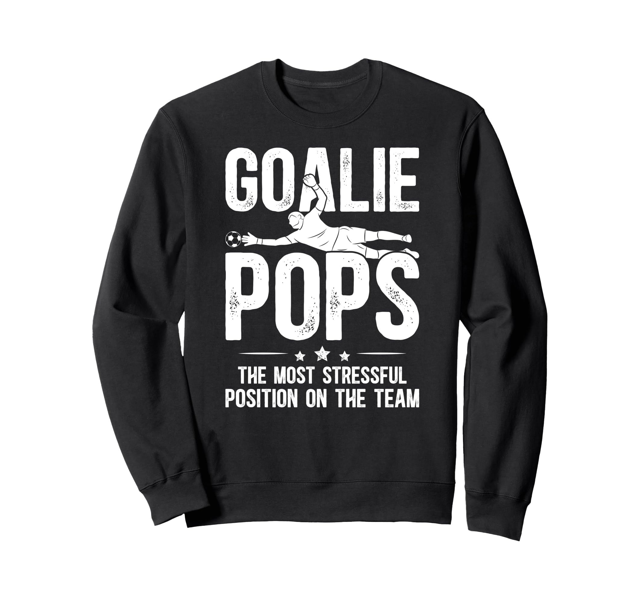 Soccer Goalie Pops Definition Sweatshirt - Unique Graphic for Adults - T-Shirt, Sweatshirt, Hoodie