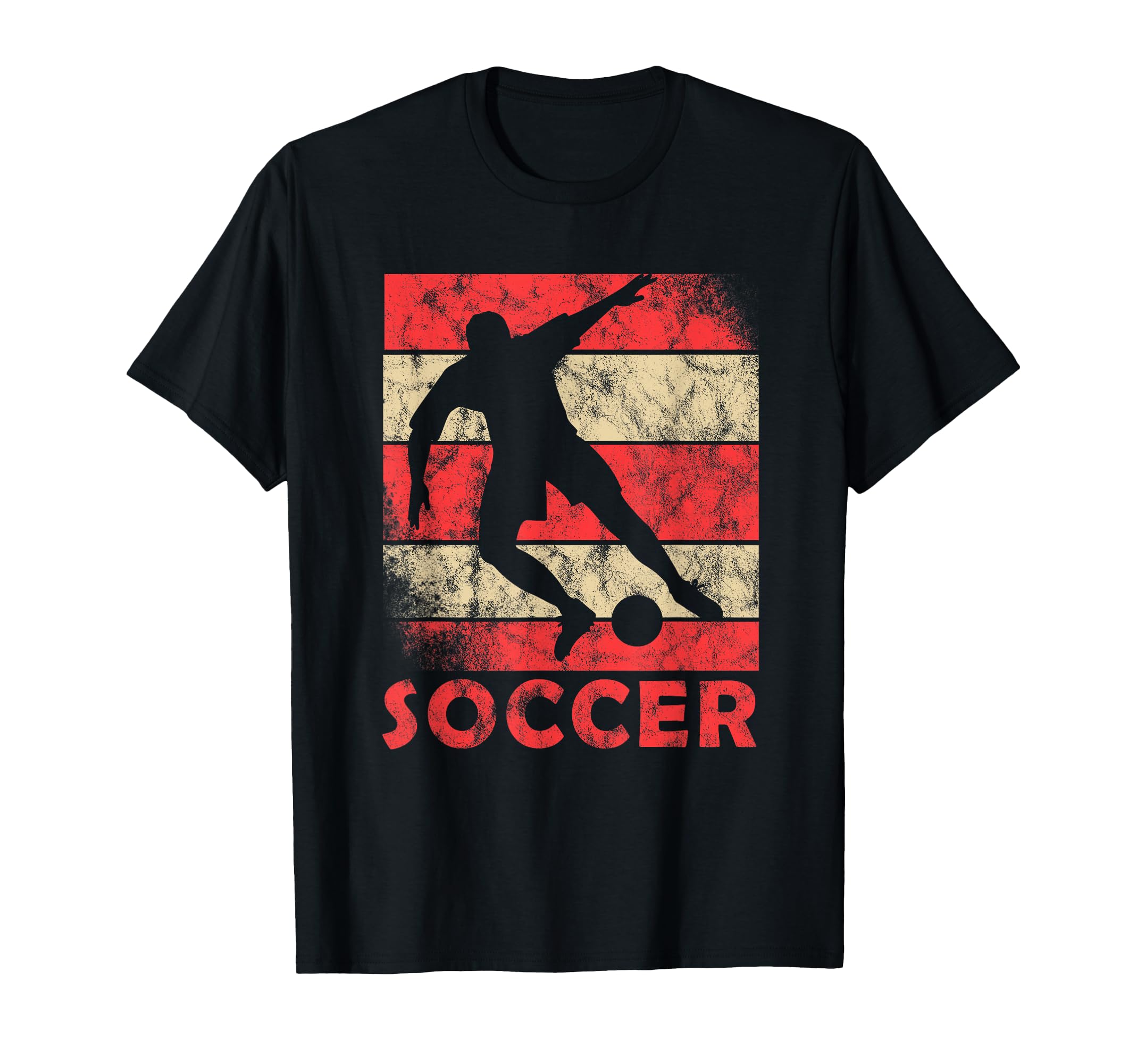 Soccer Striker American Soccer Player T-Shirt - Custom Art Print Unisex - T-Shirt, Sweatshirt, Hoodie