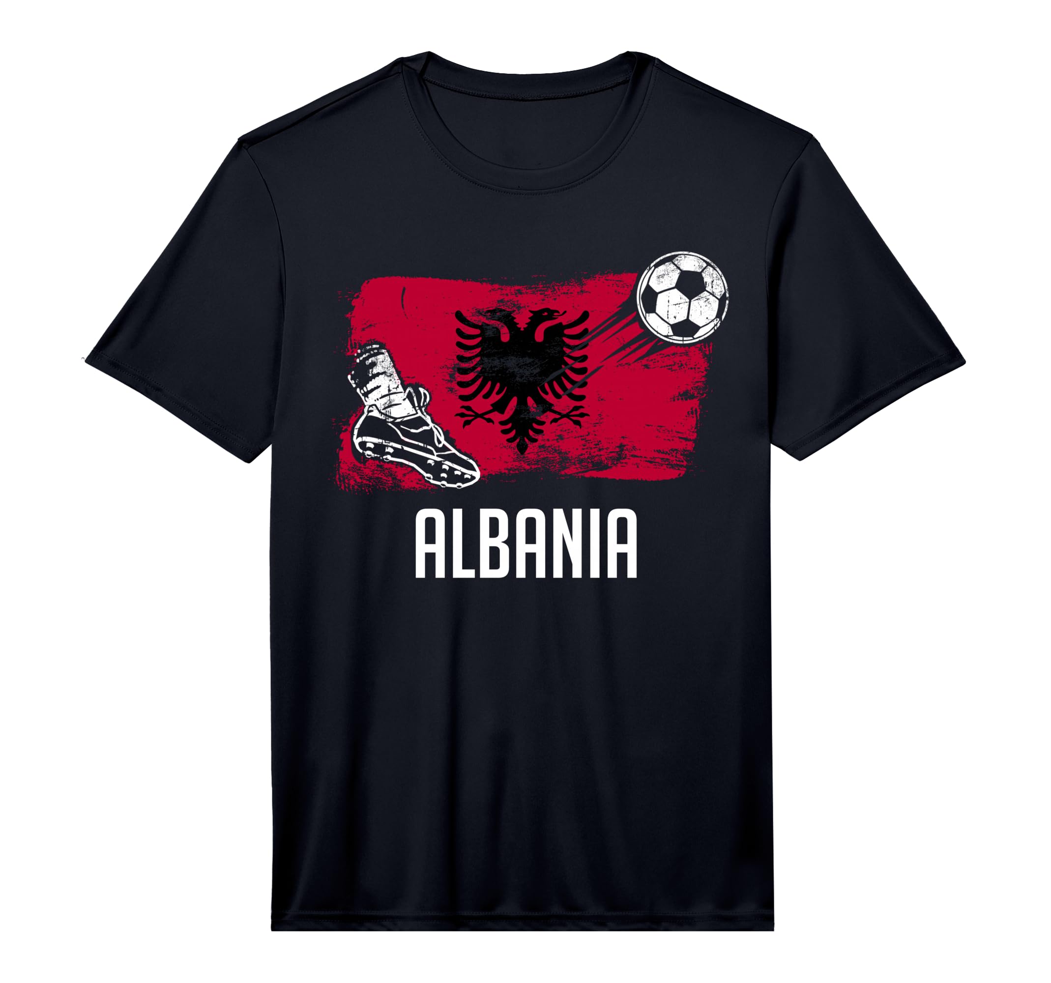 Mens Albania Flag Gifts Albanian Soccer T-Shirt - Streetwear Style Unisex - T-Shirt, Sweatshirt, Hoodie