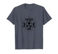 Soccer Is Our Life Soccer Sister T-Shirt - Trendy Graphic for Adults - T-Shirt, Sweatshirt, Hoodie