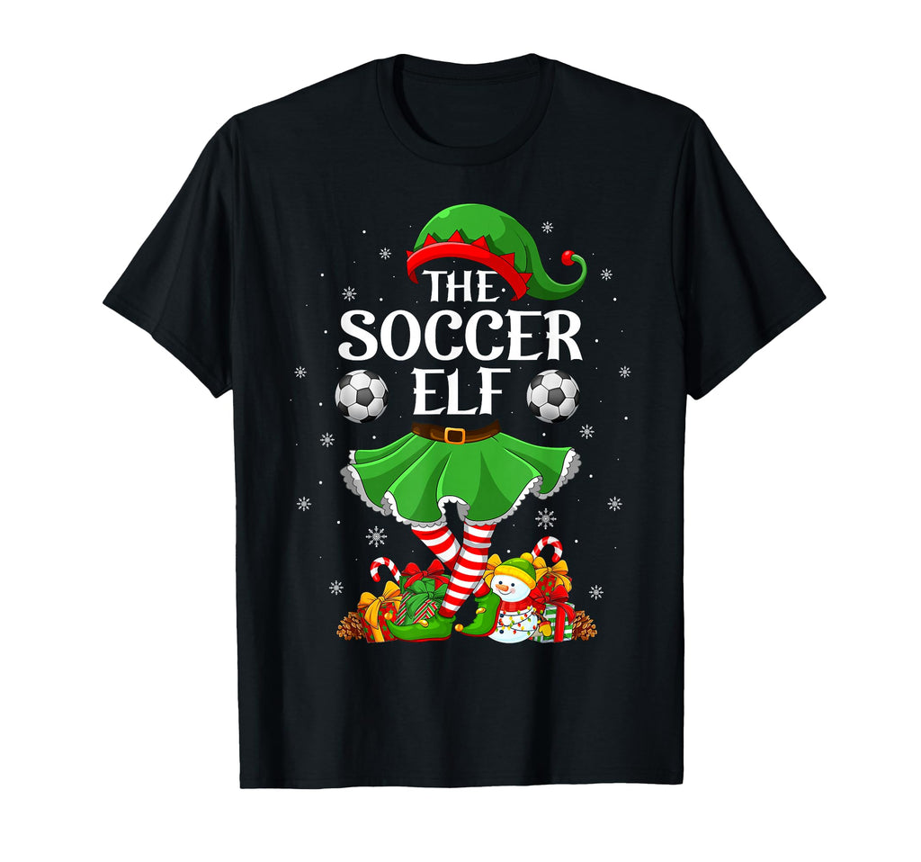 Soccer Elf Family Elf Squad T-Shirt - Aesthetic Graphic Unisex - T-Shirt, Sweatshirt, Hoodie
