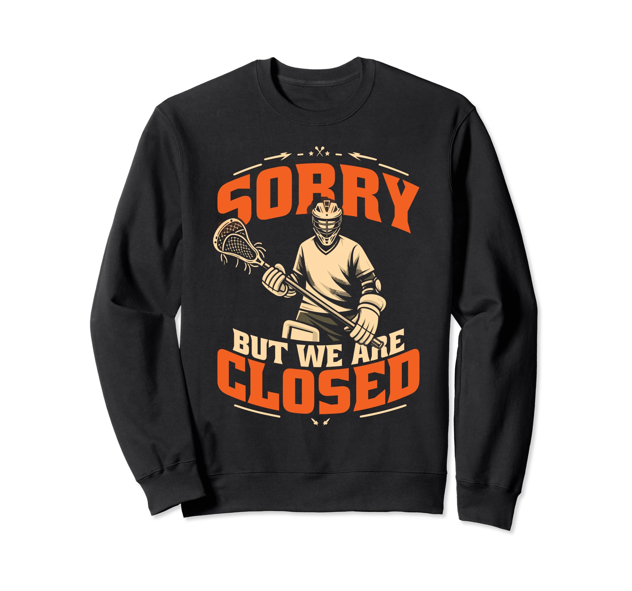 Lacrosse Goalie Lax Goalie Goalkeeper Sweatshirt - Unique Graphic Men Women - T-Shirt, Sweatshirt, Hoodie
