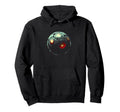 Heated Soccer Ball Flying Soccer Football Hoodie - Novelty Apparel Unisex - T-Shirt, Sweatshirt, Hoodie