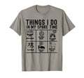 Funny Soccer Things I Do My Spare T-Shirt - Aesthetic Graphic for Adults - T-Shirt, Sweatshirt, Hoodie