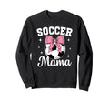 Coquette Bow Soccer Mama Soccer Sweatshirt - Novelty Apparel for Adults - T-Shirt, Sweatshirt, Hoodie
