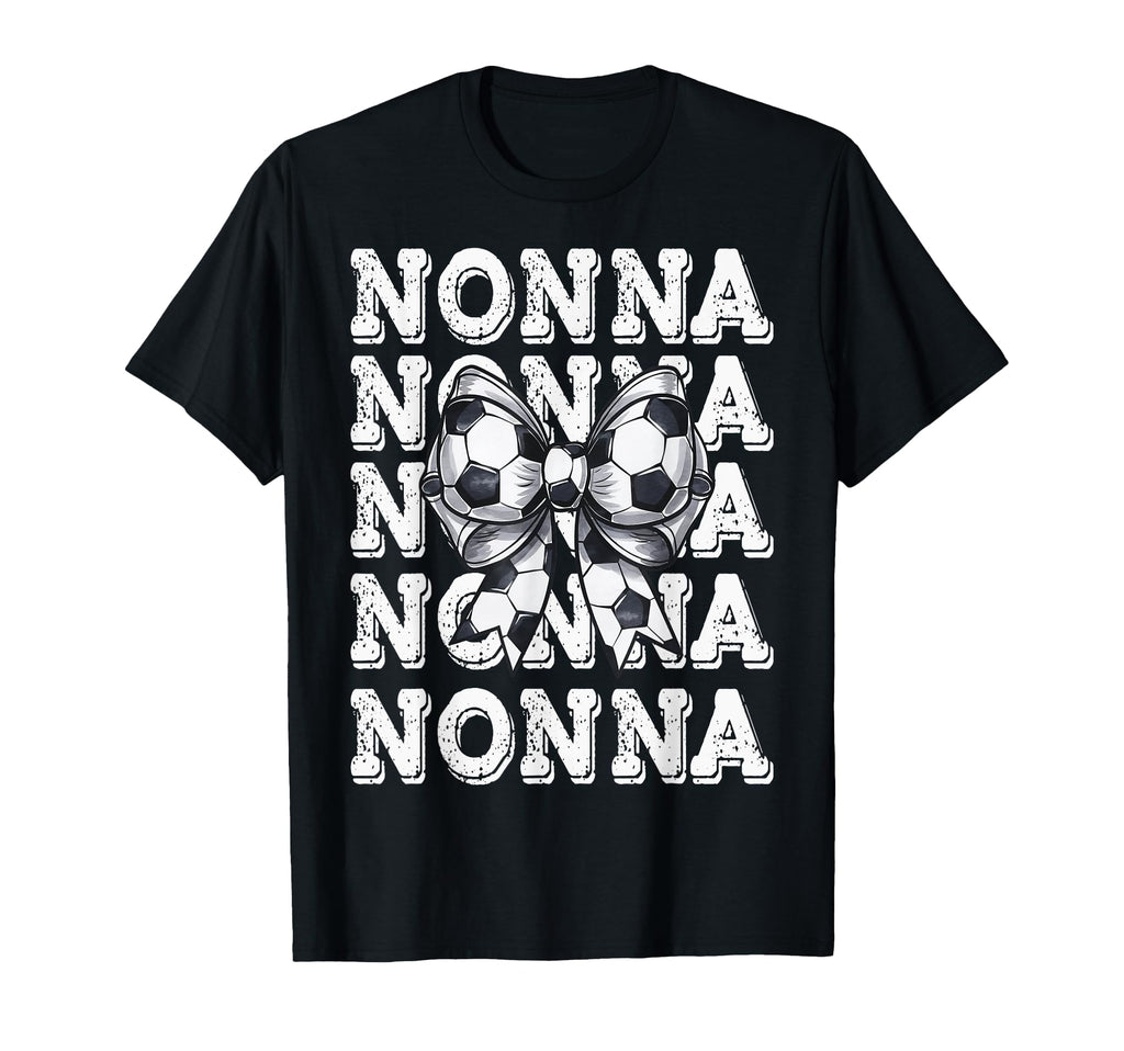 Coquette Soccer Nonna Matching T-Shirt - Casual Everyday Wear Unisex - T-Shirt, Sweatshirt, Hoodie