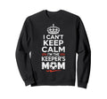 I Cant Keep Calm Im Keepers Soccer Mom Sweatshirt - Graphic Print Unisex - T-Shirt, Sweatshirt, Hoodie