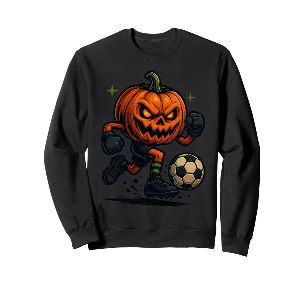 Halloween Scary Pumpkin Showing Sweatshirt - Custom Art Print Unisex - T-Shirt, Sweatshirt, Hoodie