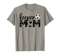 Soccer Keeper Mom Proud Mother Soccer T-Shirt - Custom Art Print Men Women - T-Shirt, Sweatshirt, Hoodie