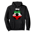 Iran Soccer Game Player Football Fan Hoodie - Casual Everyday Wear Unisex - T-Shirt, Sweatshirt, Hoodie