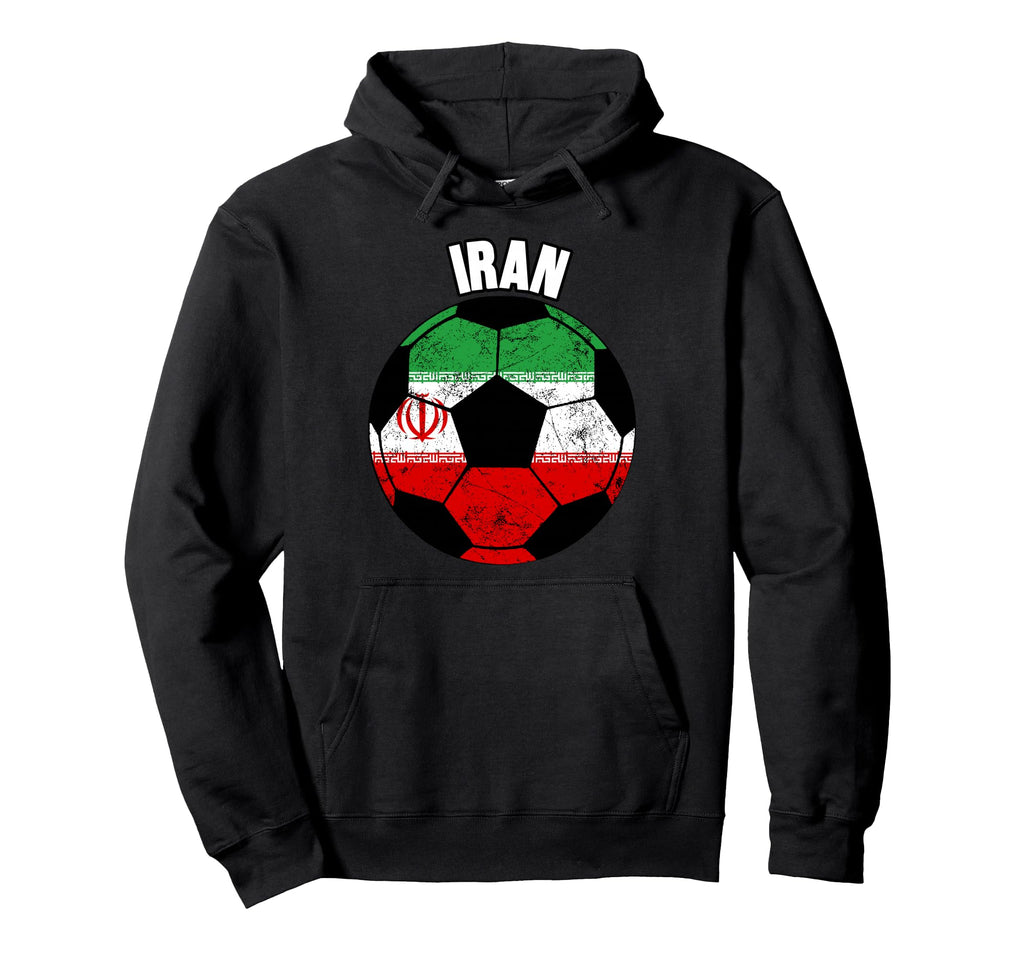 Iran Soccer Game Player Football Fan Hoodie - Streetwear Style for Adults - T-Shirt, Sweatshirt, Hoodie