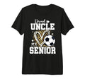 Proud Uncle 2026 Senior Soccer Graduation T-Shirt - Graphic Print Unisex - T-Shirt, Sweatshirt, Hoodie