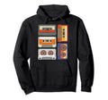 Cassettes 1980S Mixtape Music 80S Hoodie - Graphic Print for Adults - T-Shirt, Sweatshirt, Hoodie