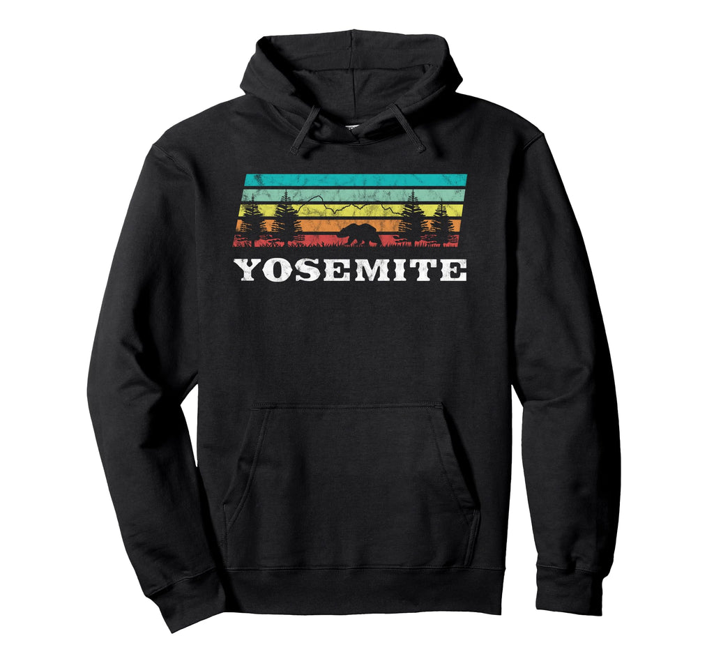 Yosemite National Park Half Dome Camp Hoodie - Unique Graphic Unisex - T-Shirt, Sweatshirt, Hoodie