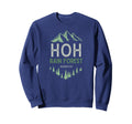 Hoh Rain Forest Washington Olympic Sweatshirt - Unique Graphic for Adults - T-Shirt, Sweatshirt, Hoodie