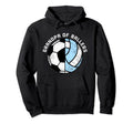 Grandpa Ballers Funny Soccer Hoodie - Fun Novelty Design for Adults - T-Shirt, Sweatshirt, Hoodie