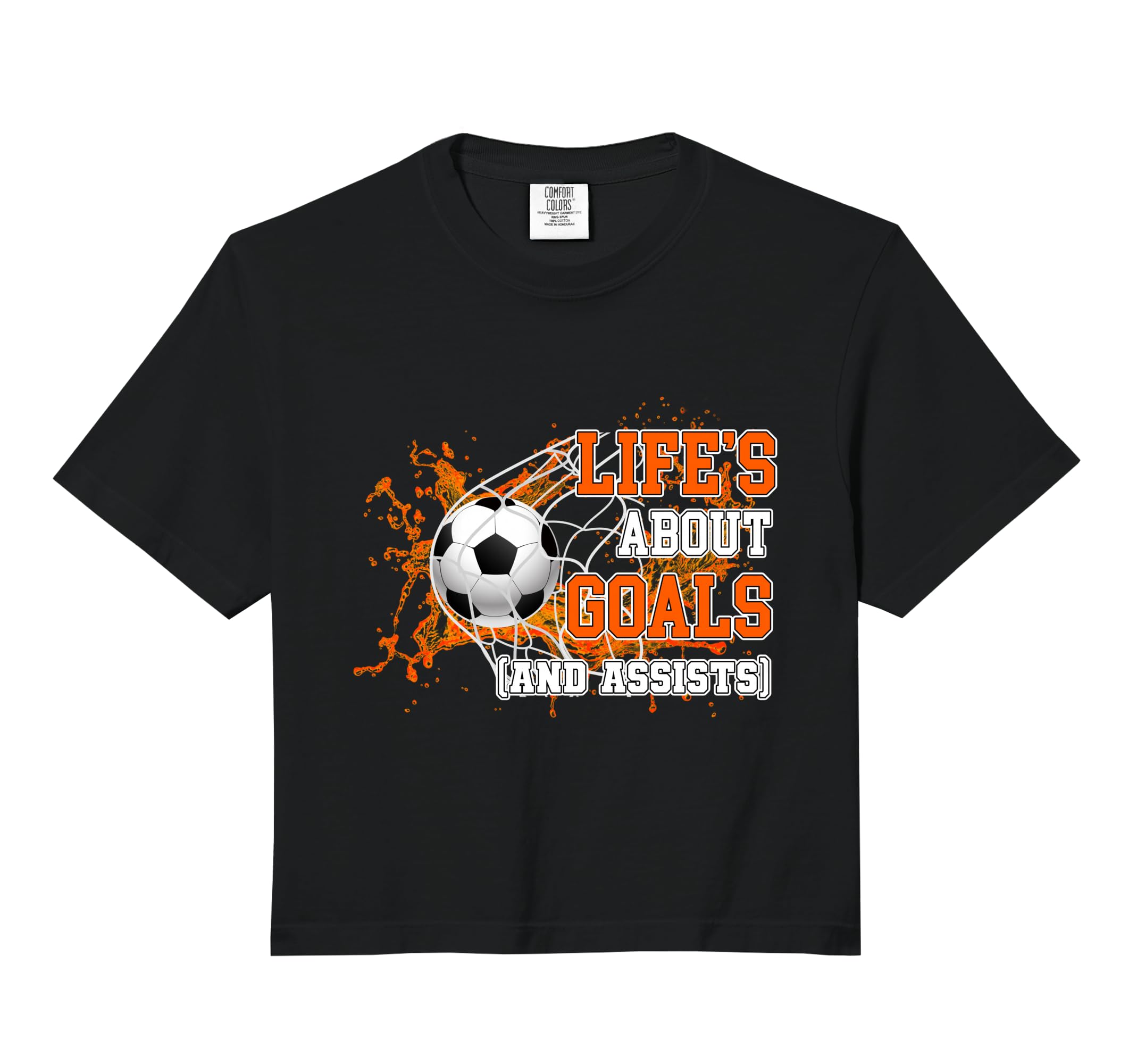 Life Is About Goals And Assists Sweatshirt - Aesthetic Graphic for Adults - T-Shirt, Sweatshirt, Hoodie