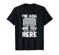 Ice Hockey Goal Goalie Goalkeeper T-Shirt - Minimalist Print for Adults - T-Shirt, Sweatshirt, Hoodie