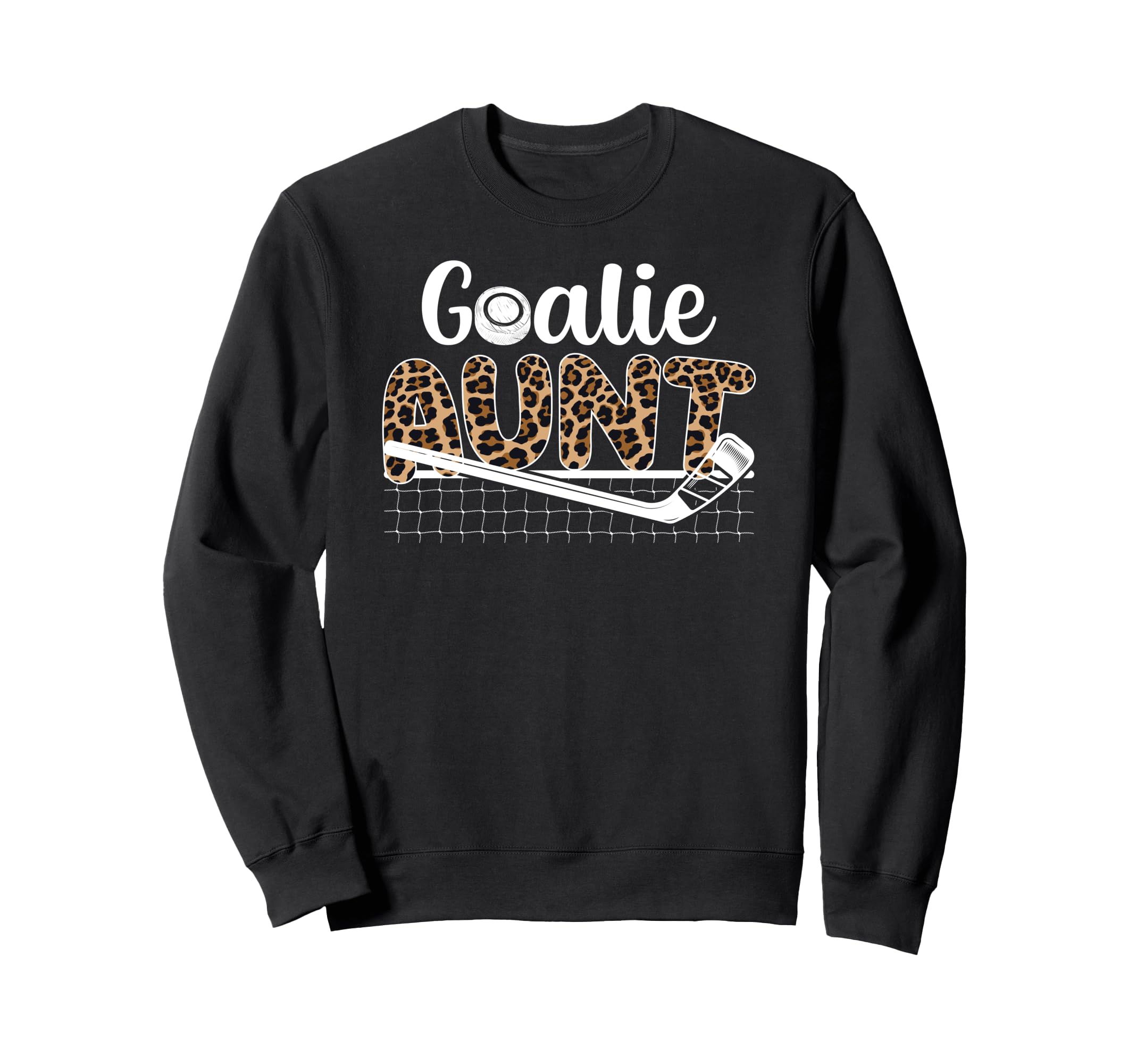 Ice Hockey Goalie Aunt Hockey Keeper Sweatshirt - Custom Art Print Unisex - T-Shirt, Sweatshirt, Hoodie