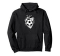 Soccer Ball Anatomical Heart Sports Hoodie - Aesthetic Graphic for Adults - T-Shirt, Sweatshirt, Hoodie