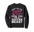 Soccer Art Teen Goalie Soccer Sweatshirt - Fun Novelty Design Men Women - T-Shirt, Sweatshirt, Hoodie