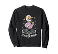 Soccer Mom Skeletton Halloween Sweatshirt - Fun Novelty Design for Adults - T-Shirt, Sweatshirt, Hoodie