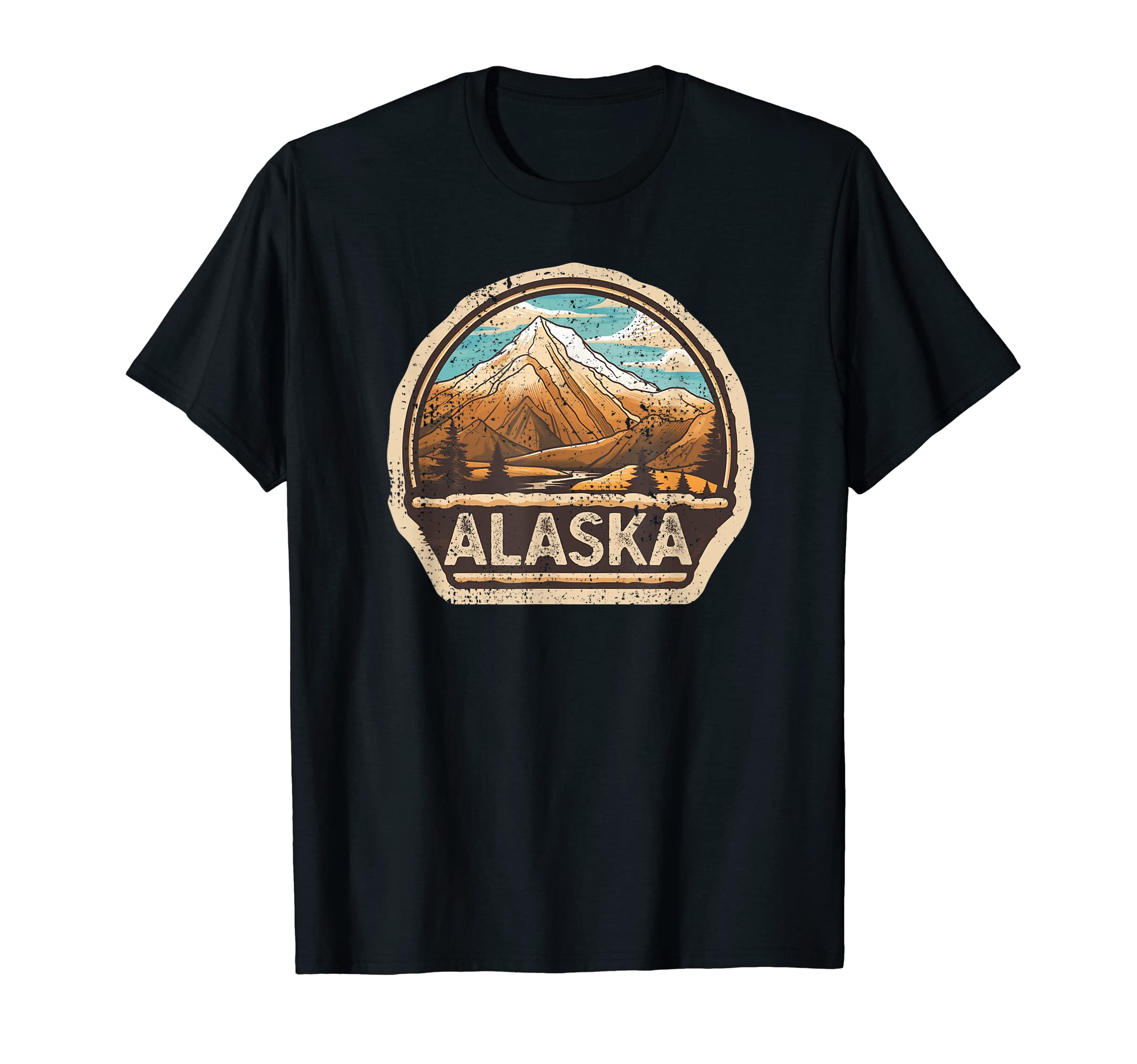 Alaska Mountains Denali National Park T-Shirt - Custom Art Print Men Women - T-Shirt, Sweatshirt, Hoodie