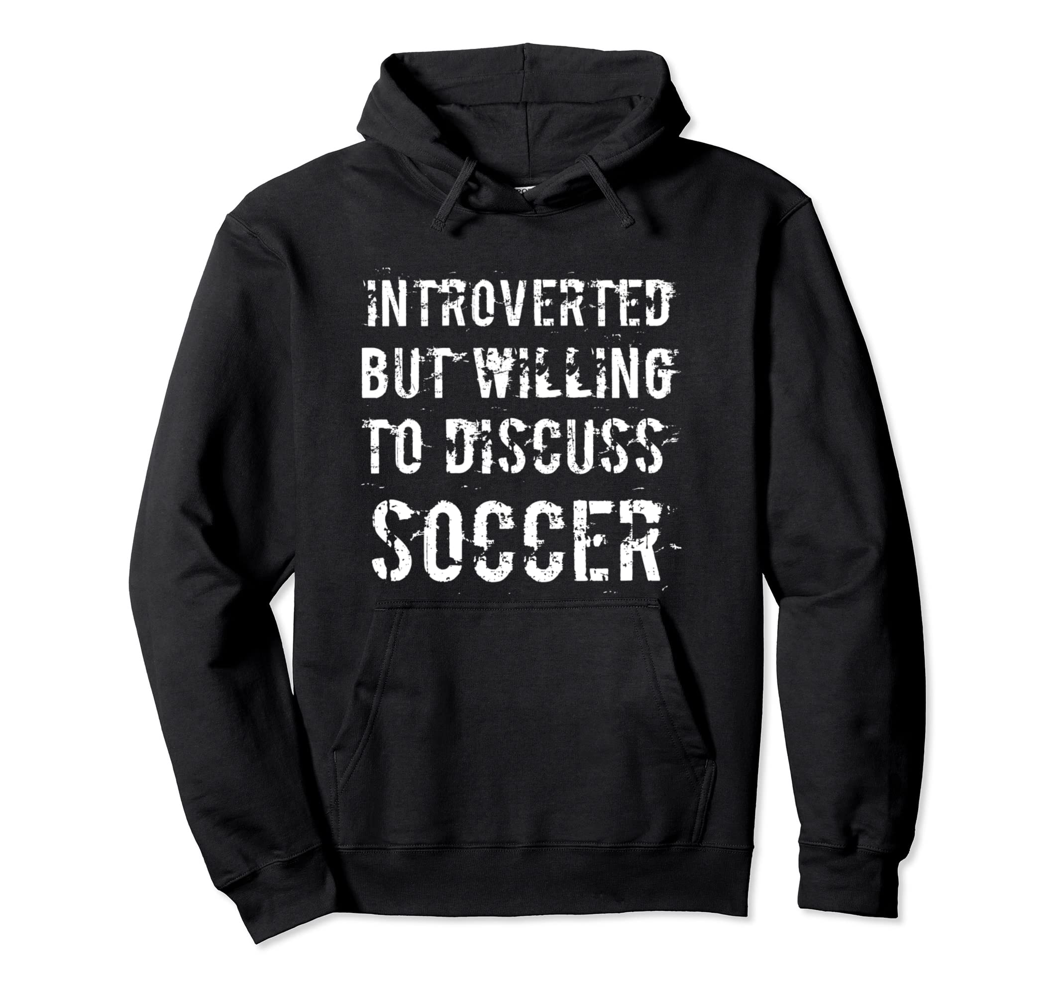 Introverted But Willing To Discuss Hoodie - Fun Novelty Design Unisex - T-Shirt, Sweatshirt, Hoodie
