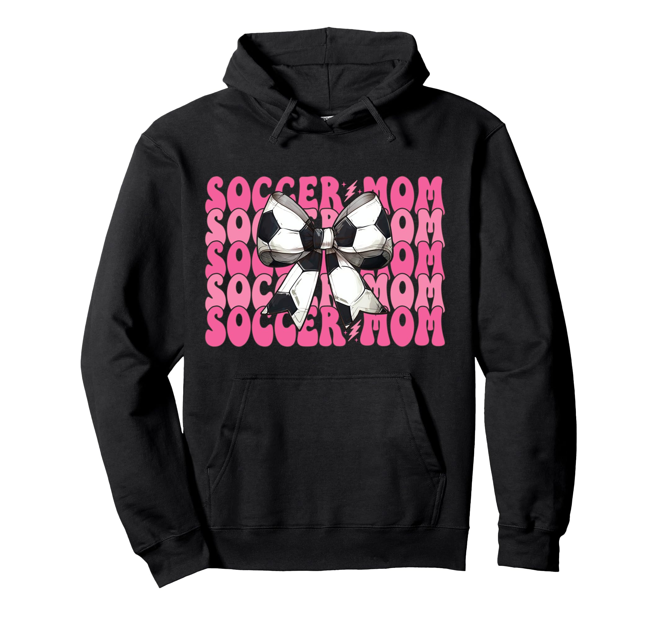 Soccer Mom Soccer Mama Mothers Day Hoodie - Aesthetic Graphic for Adults - T-Shirt, Sweatshirt, Hoodie