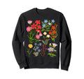 Botanical Floral Flower Hawaiian Sweatshirt - Graphic Print for Adults - T-Shirt, Sweatshirt, Hoodie