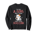 Just Who Loves Cats And Soccer Fan Sweatshirt - Trendy Graphic for Adults - T-Shirt, Sweatshirt, Hoodie
