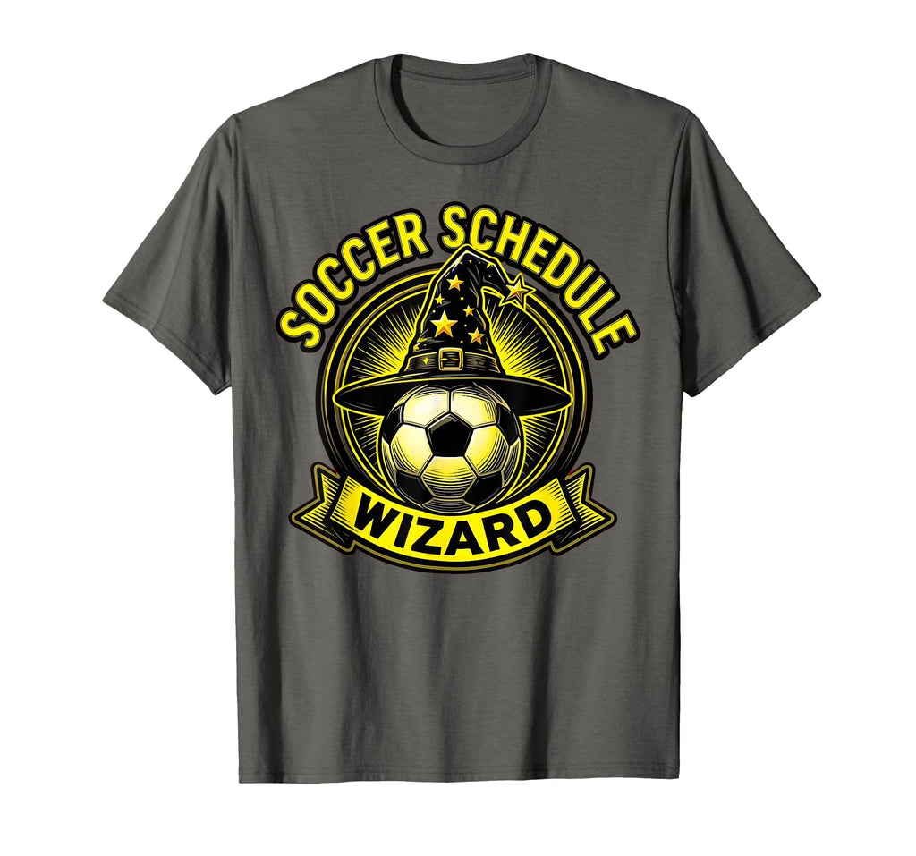 Soccer Schedule Wizard Soccer Mom T-Shirt - Casual Everyday Wear Men Women - T-Shirt, Sweatshirt, Hoodie