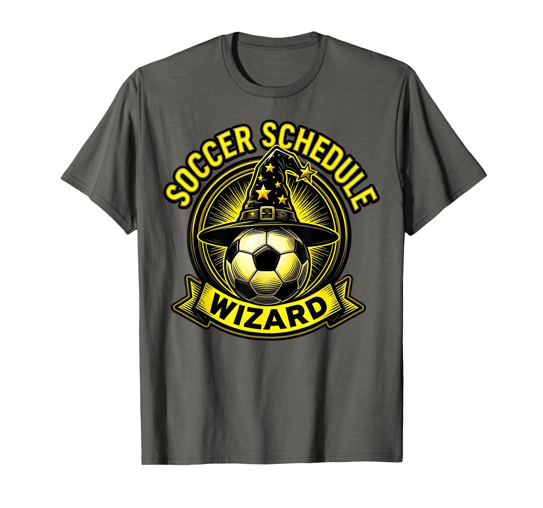 Soccer Schedule Wizard Soccer Mom T-Shirt - Minimalist Print Men Women - T-Shirt, Sweatshirt, Hoodie