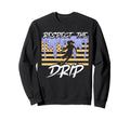 Soccer Drip Dripping Ice Cream Sweatshirt - Aesthetic Graphic for Adults - T-Shirt, Sweatshirt, Hoodie