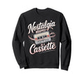 Cassette Lover Nostalgia Wrapped Sweatshirt - Aesthetic Graphic Men Women - T-Shirt, Sweatshirt, Hoodie