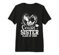 Senior Sister Class 2026 Soccer Graduation T-Shirt - Graphic Print Unisex - T-Shirt, Sweatshirt, Hoodie