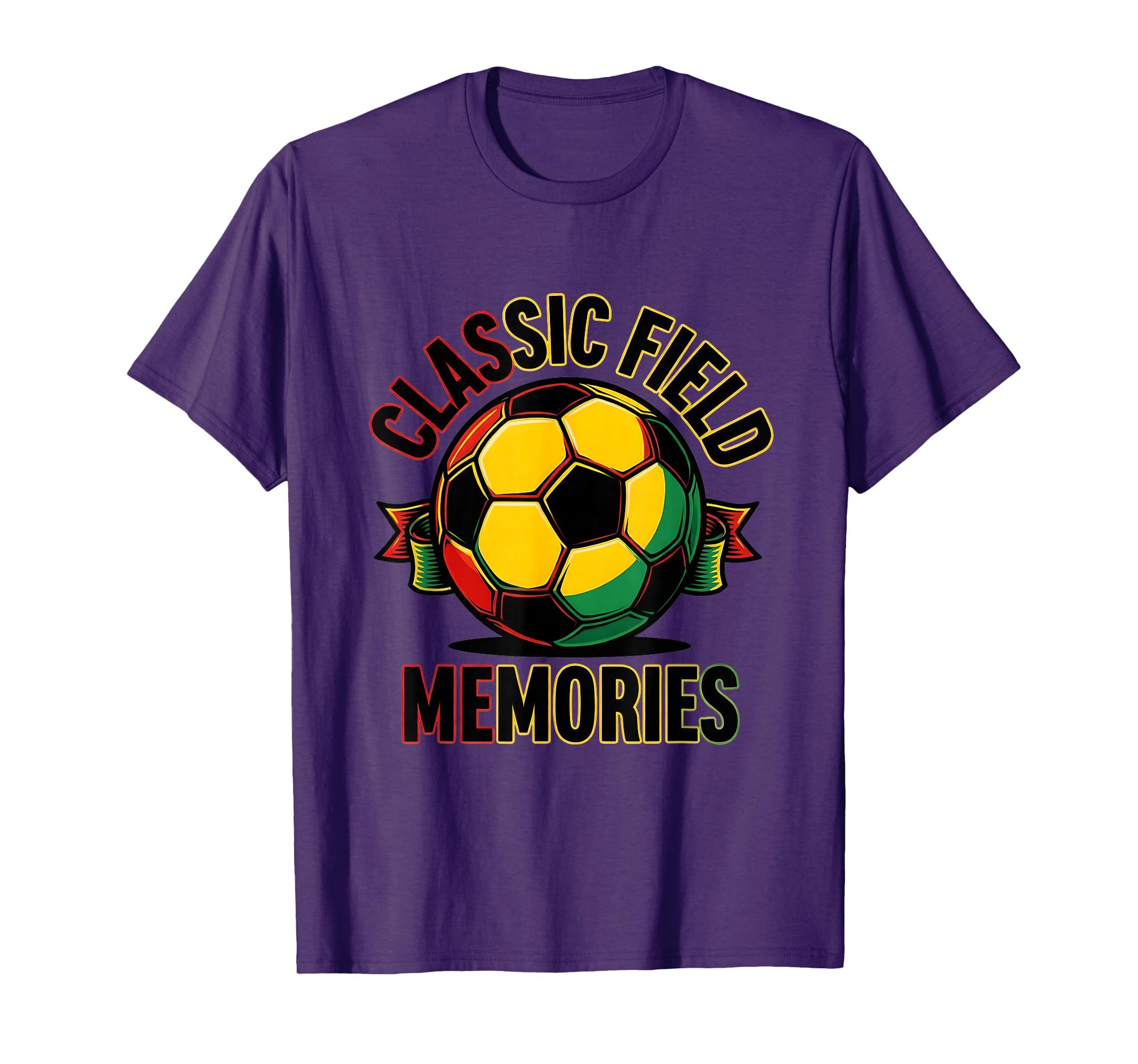 Soccer Ball Field Memories T-Shirt - Trendy Graphic Men Women - T-Shirt, Sweatshirt, Hoodie