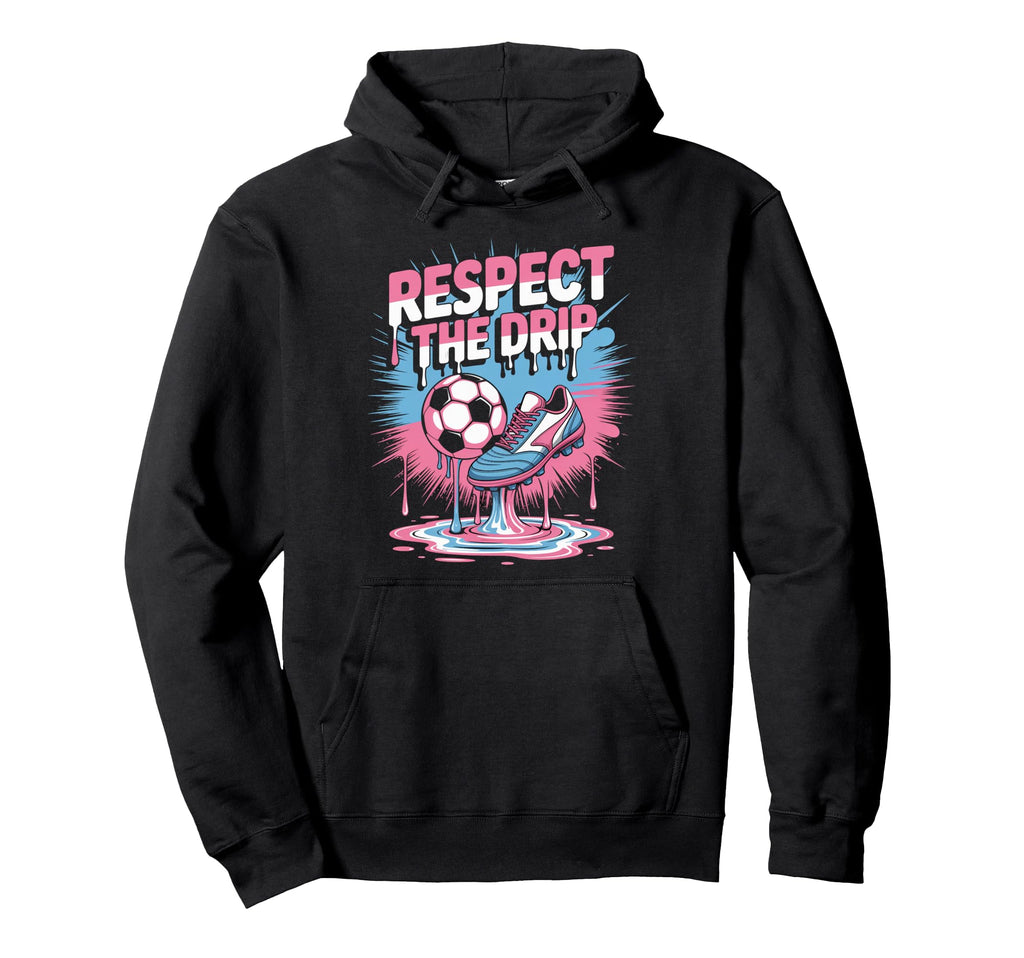 Respect Drip Ice Cream Drip Game Hoodie - Custom Art Print for Adults - T-Shirt, Sweatshirt, Hoodie