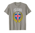 Island Football Soccer Jersey 2018 Iceland T-Shirt - Trendy Graphic Unisex - T-Shirt, Sweatshirt, Hoodie