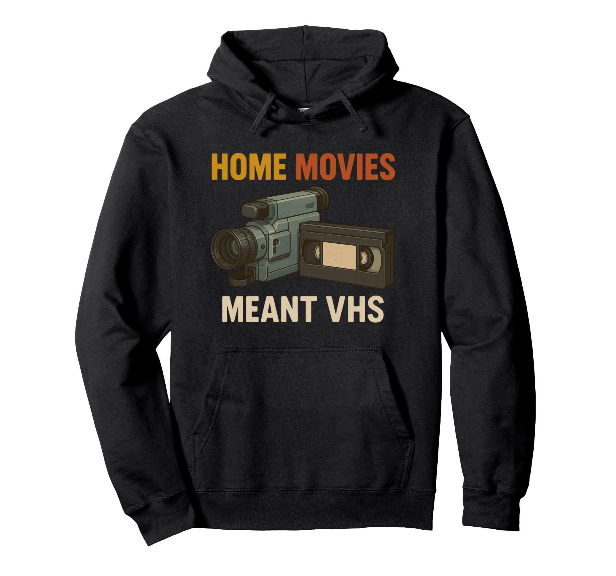Vhs Cassette Funny Media Hoodie - Minimalist Print Men Women - T-Shirt, Sweatshirt, Hoodie