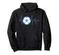 Soccer Heartbeat Pulse Soccer Lovers Hoodie - Streetwear Style Men Women - T-Shirt, Sweatshirt, Hoodie
