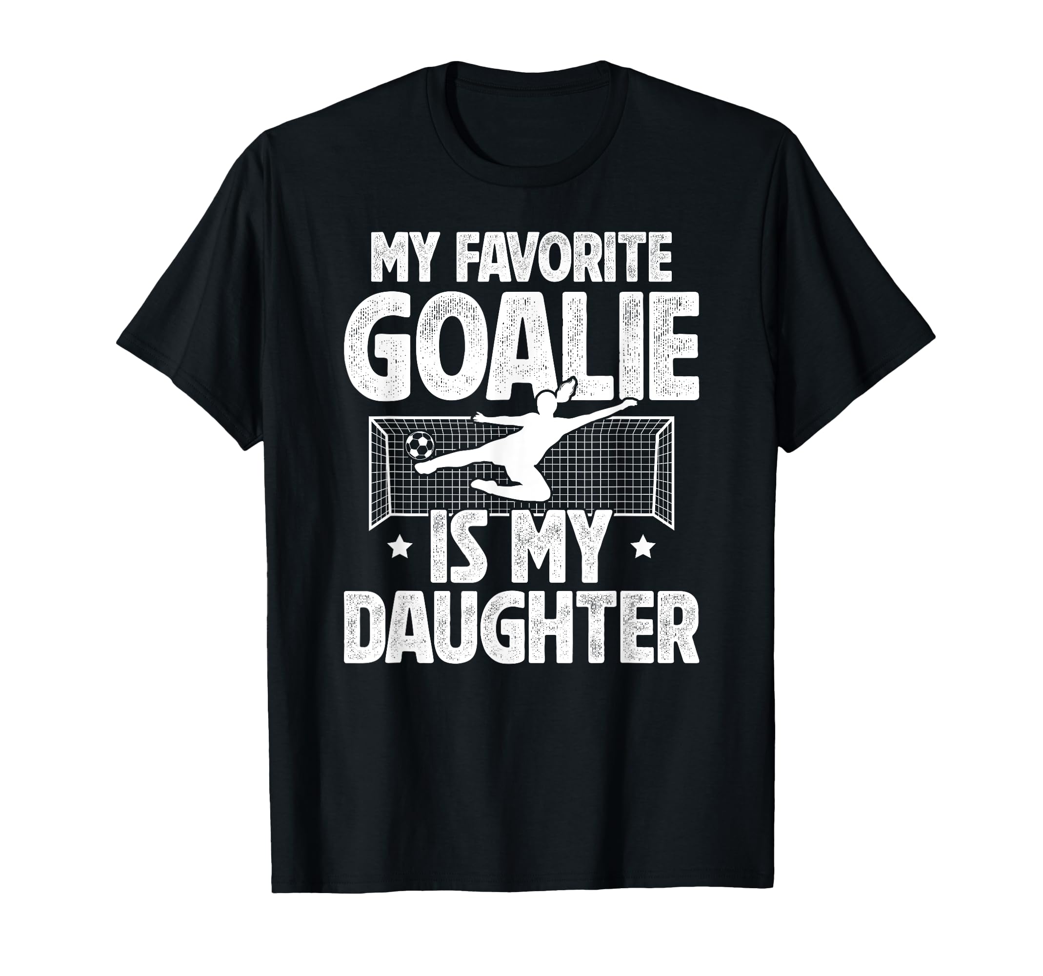 My Daughter Soccer Goalie Dad Soccer T-Shirt - Minimalist Print Unisex - T-Shirt, Sweatshirt, Hoodie
