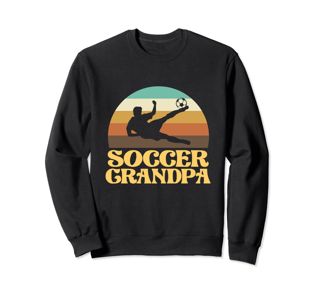 Soccer Grandpa Sports Player Expert Sweatshirt - Graphic Print for Adults - T-Shirt, Sweatshirt, Hoodie