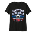 Soccer Summer 2026 Tri Blend T-Shirt - Minimalist Print for Adults - T-Shirt, Sweatshirt, Hoodie