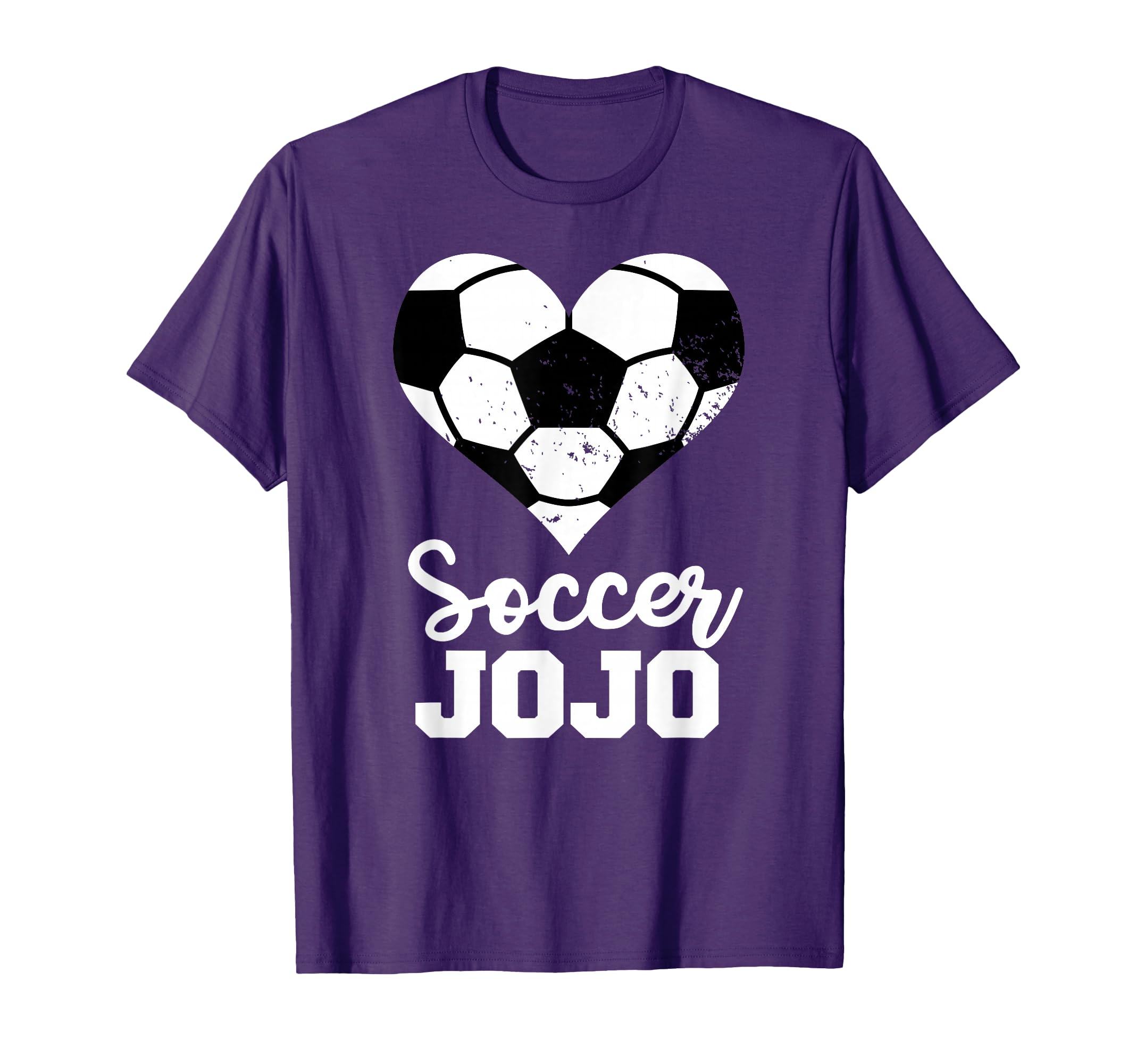 Soccer Jojo Funny Soccer Heart Grandma T-Shirt - Graphic Print for Adults - T-Shirt, Sweatshirt, Hoodie